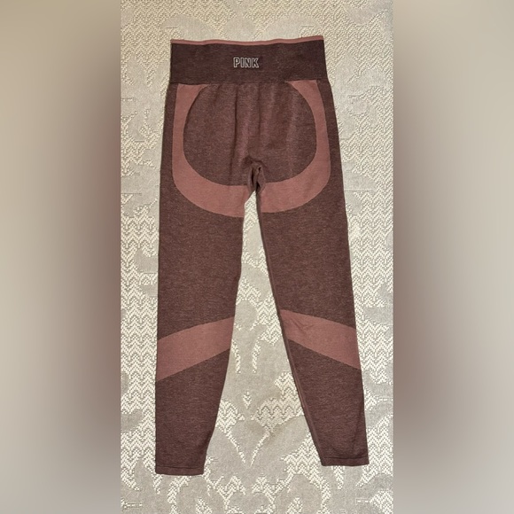 PINK Victoria’s Secret Mauve Seamless Leggings - Picture 4 of 6